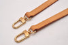 Authentic Louis Vuitton Leather Shoulder Strap Beige 39.6" LV 1466J