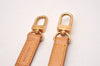 Authentic Louis Vuitton Leather Shoulder Strap Beige 39.6" LV 1466J