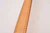 Authentic Louis Vuitton Leather Shoulder Strap Beige 39.6" LV 1466J