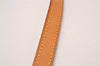 Authentic Louis Vuitton Leather Shoulder Strap Beige 39.6" LV 1466J