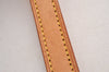 Authentic Louis Vuitton Leather Shoulder Strap Beige 39.6" LV 1466J