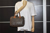 Authentic Louis Vuitton Monogram Speedy 25 Boston Hand Bag M41528 LV 1467I