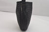 Authentic BOTTEGA VENETA Intrecciato Leather Shoulder Cross Body Bag Black 1469K