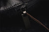 Authentic BOTTEGA VENETA Intrecciato Leather Shoulder Cross Body Bag Black 1469K