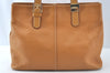 Authentic BURBERRY Vintage Leather Shoulder Hand Bag Brown 1470K