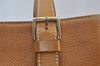 Authentic BURBERRY Vintage Leather Shoulder Hand Bag Brown 1470K