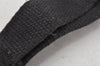 Authentic Christian Dior Trotter Shoulder Cross Body Bag PVC Leather Black 1471K