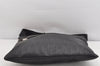 Authentic Christian Dior Trotter Shoulder Cross Body Bag PVC Leather Black 1471K