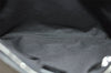 Authentic Christian Dior Trotter Shoulder Cross Body Bag PVC Leather Black 1471K