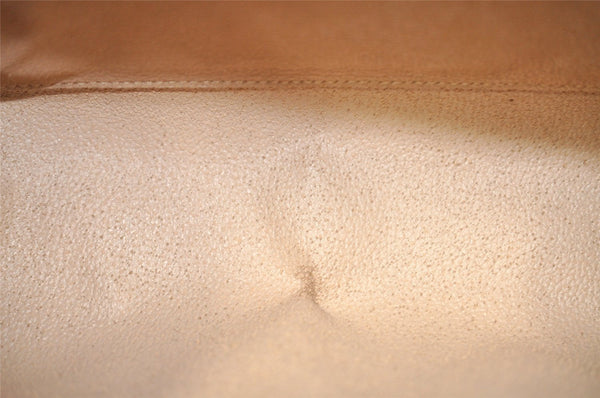 Auth Louis Vuitton Monogram Trousse Demi Ronde 23 Cosmetic Pouch M47520 LV 1472I