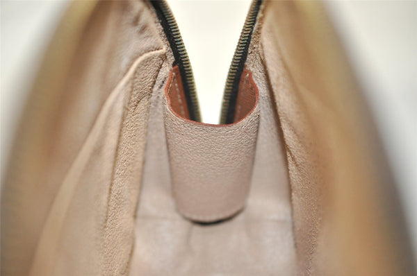 Auth Louis Vuitton Monogram Trousse Demi Ronde 23 Cosmetic Pouch M47520 LV 1472I