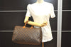 Authentic Louis Vuitton Monogram Speedy 40 Hand Boston Bag M41522 LV Junk 1473I