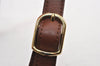 Authentic Burberrys Leather Shoulder Cross Body Bag Purse Brown Box 1473K
