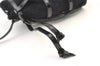 Authentic Salvatore Ferragamo Enamel Pile Shoulder Cross Body Bag Black 1474K