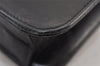 Authentic Christian Dior Vintage Shoulder Bag Purse Leather Black CD 1475K