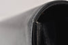 Authentic Christian Dior Vintage Shoulder Bag Purse Leather Black CD 1475K