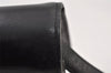Authentic Christian Dior Vintage Shoulder Bag Purse Leather Black CD 1475K