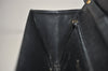 Authentic Christian Dior Vintage Shoulder Bag Purse Leather Black CD 1475K