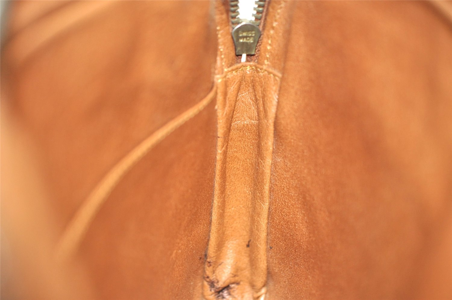 Authentic Louis Vuitton Monogram Pochette Sport Clutch Hand Bag Old Model 1477I