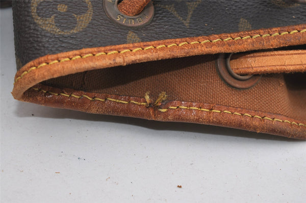 Authentic Louis Vuitton Monogram Noe Shoulder Drawstring Bag M42224 LV 1479I
