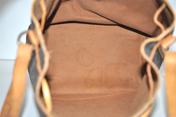 Authentic Louis Vuitton Monogram Noe Shoulder Drawstring Bag M42224 LV 1479I