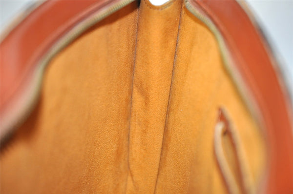 Authentic Louis Vuitton Epi Saint Jacques Hand Bag Brown M52273 LV 1480I