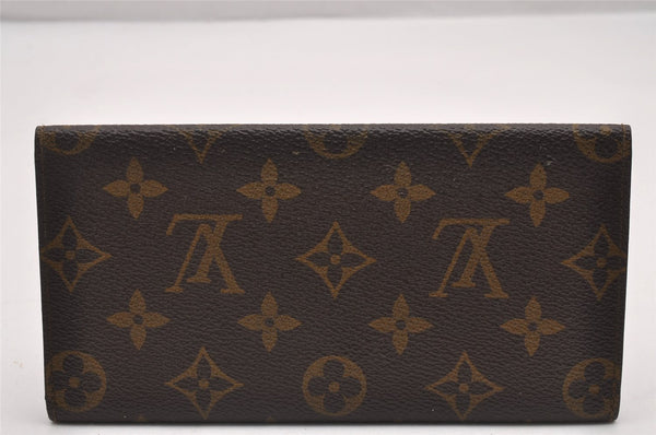 Authentic Louis Vuitton Monogram Porte Yen Long Wallet Purse M61820 LV 1480J