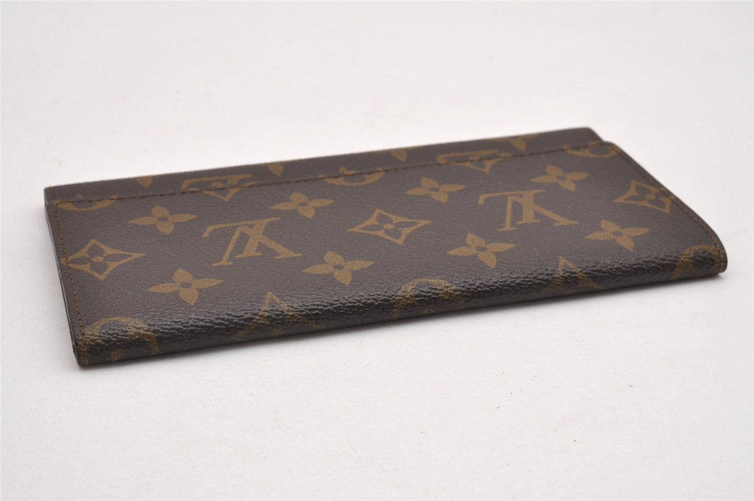 Authentic Louis Vuitton Monogram Porte Yen Long Wallet Purse M61820 LV 1480J