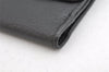 Authentic GUCCI Bamboo Vintage Long Wallet Purse Leather Suede Black 1480K