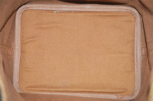 Authentic Louis Vuitton Monogram Petit Noe M42226 Shoulder Drawstring Bag 1481I