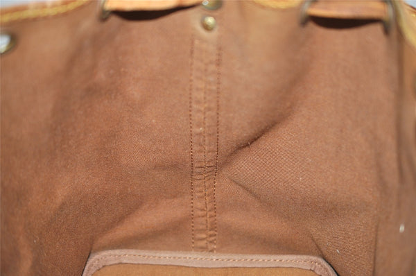 Authentic Louis Vuitton Monogram Petit Noe M42226 Shoulder Drawstring Bag 1481I