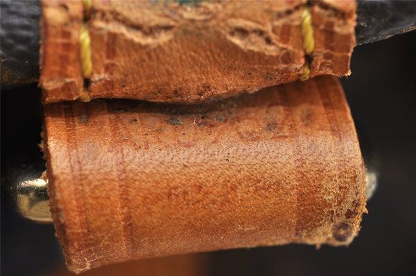 Authentic Louis Vuitton Monogram Petit Noe M42226 Shoulder Drawstring Bag 1481I