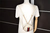 Authentic GUCCI Sherry Line OPHIDIA Mini Backpack Leather 598661 White Box 1482K