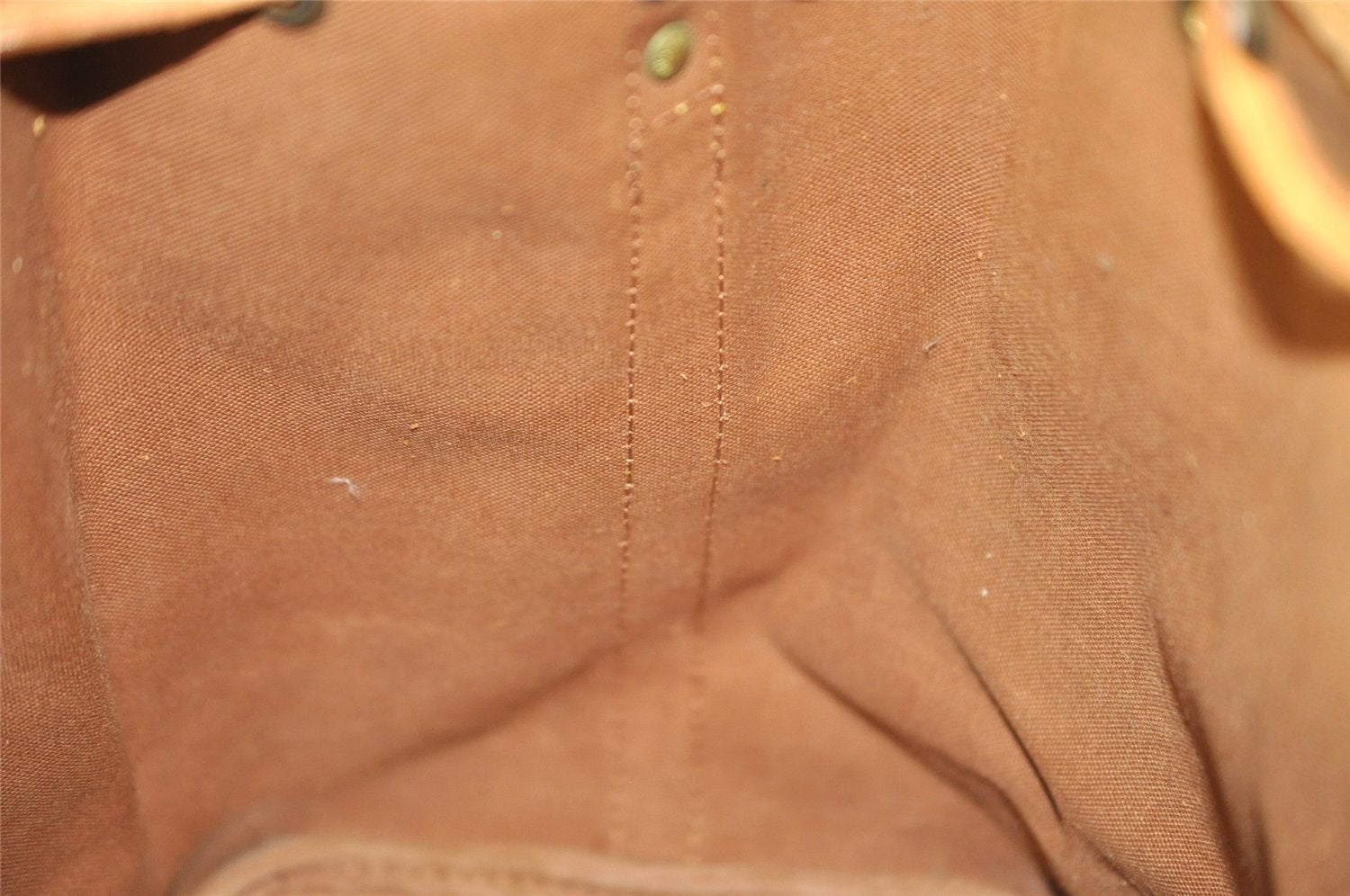 Authentic Louis Vuitton Monogram Petit Noe M42226 Shoulder Drawstring Bag 1484I