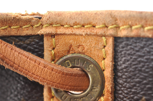 Authentic Louis Vuitton Monogram Petit Noe M42226 Shoulder Drawstring Bag 1484I