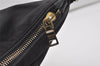 Authentic PRADA Vintage Nylon Tessuto Saffiano Leather Shoulder Bag Black 1484J