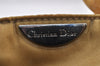 Authentic Christian Dior Maris Pearl Shoulder Hand Bag Purse Nylon Beige 1485K