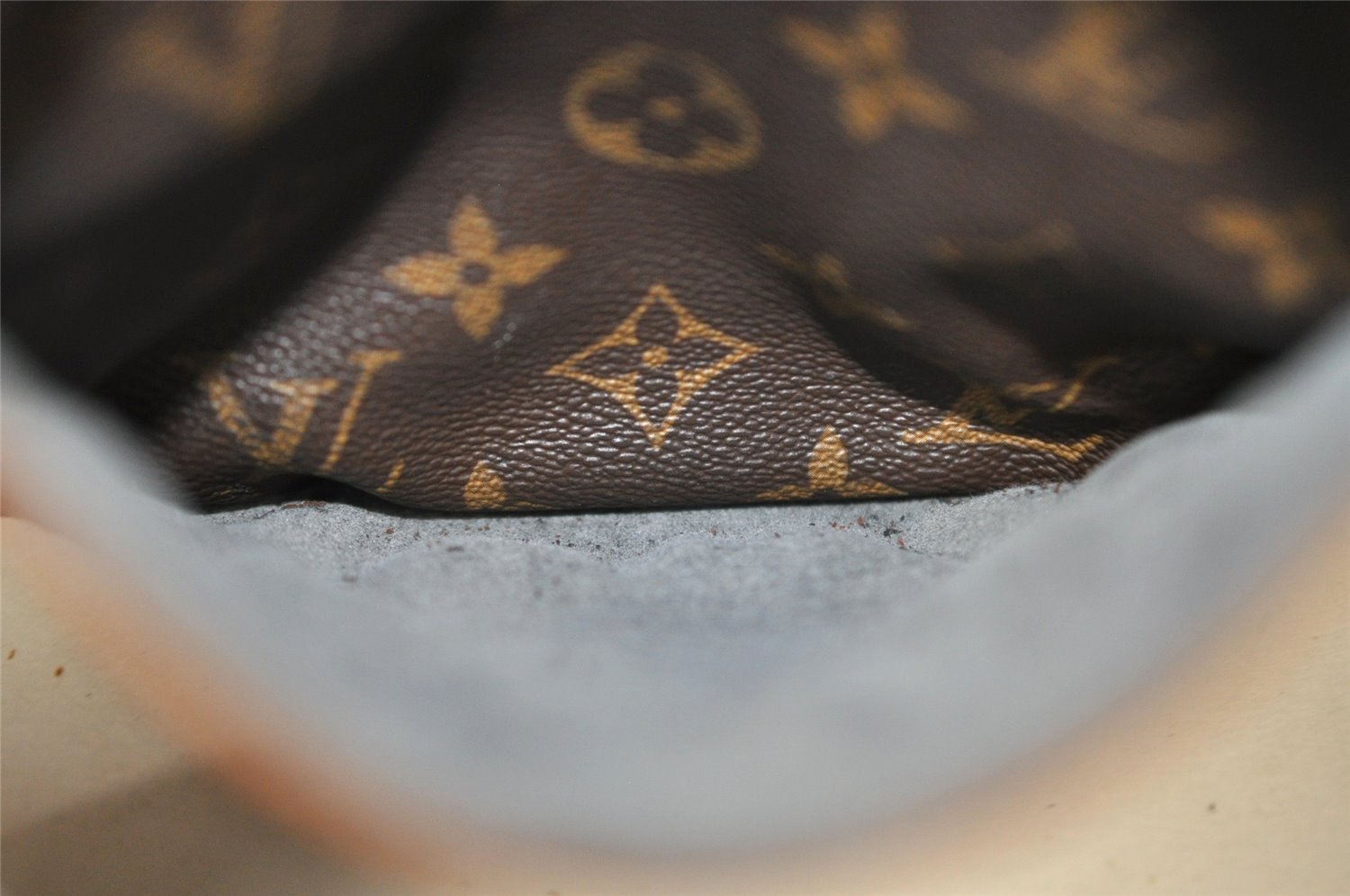 Authentic Louis Vuitton Monogram Danube Shoulder Crossbody Bag M45266 Junk 1487I