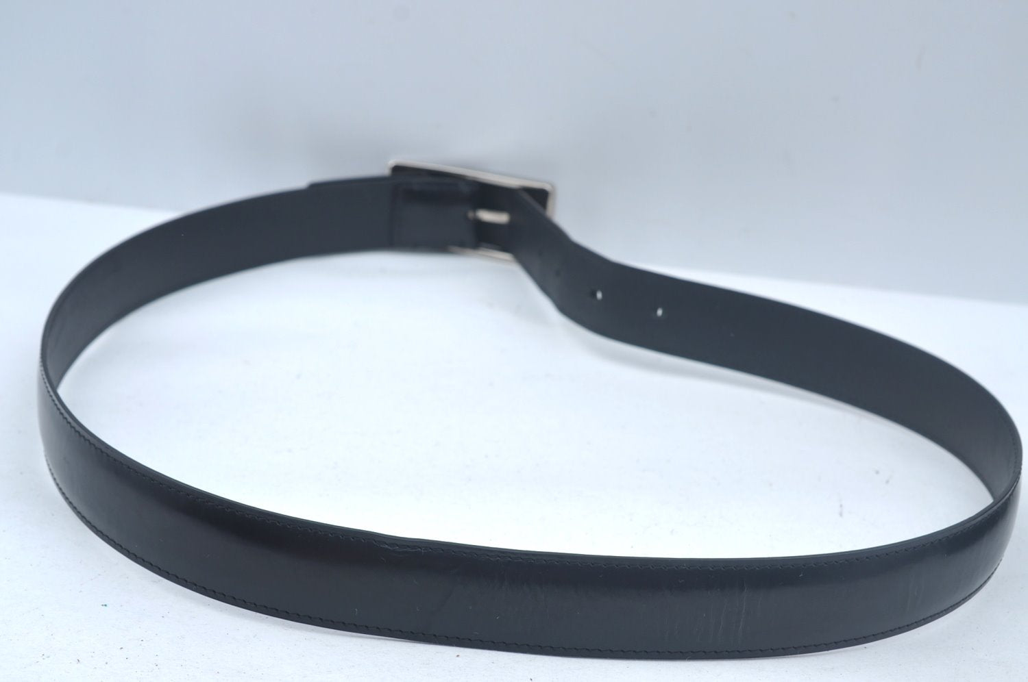 Authentic Louis Vuitton Ceinture Mirage Leather Belt 37.4