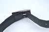 Authentic Louis Vuitton Ceinture Mirage Leather Belt 37.4" Black M9831 LV 1487J