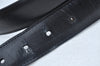 Authentic Louis Vuitton Ceinture Mirage Leather Belt 37.4" Black M9831 LV 1487J