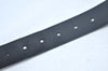 Authentic Louis Vuitton Ceinture Mirage Leather Belt 37.4" Black M9831 LV 1487J