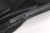 Authentic FENDI Vintage Shoulder Tote Bag Purse Jersey Leather Black 1488K