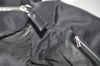 Authentic FENDI Vintage Shoulder Hand Bag Nylon Leather Black Junk 1489K