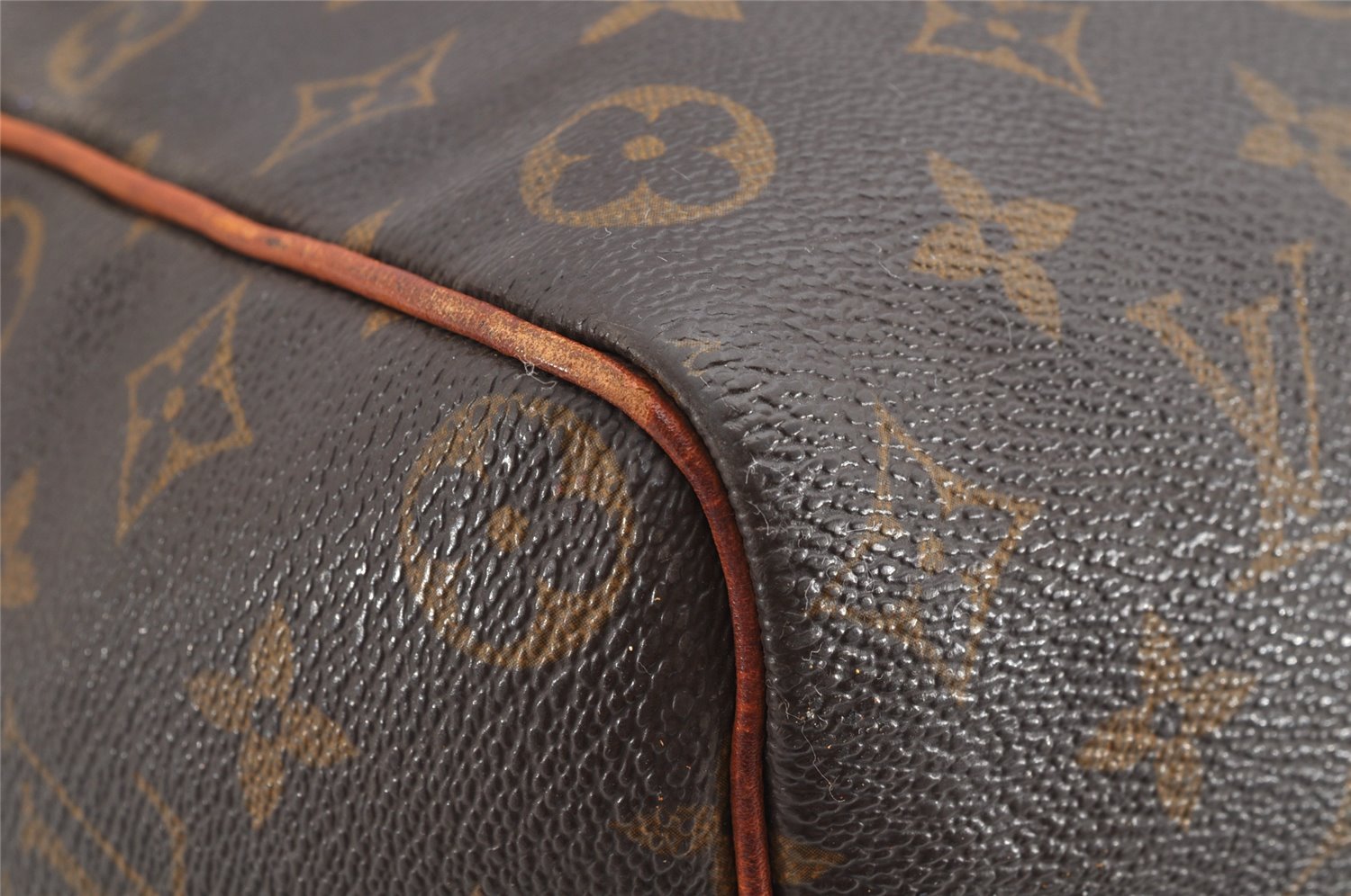 Authentic Louis Vuitton Monogram Speedy 35 Hand Boston Bag M41524 LV 1491K