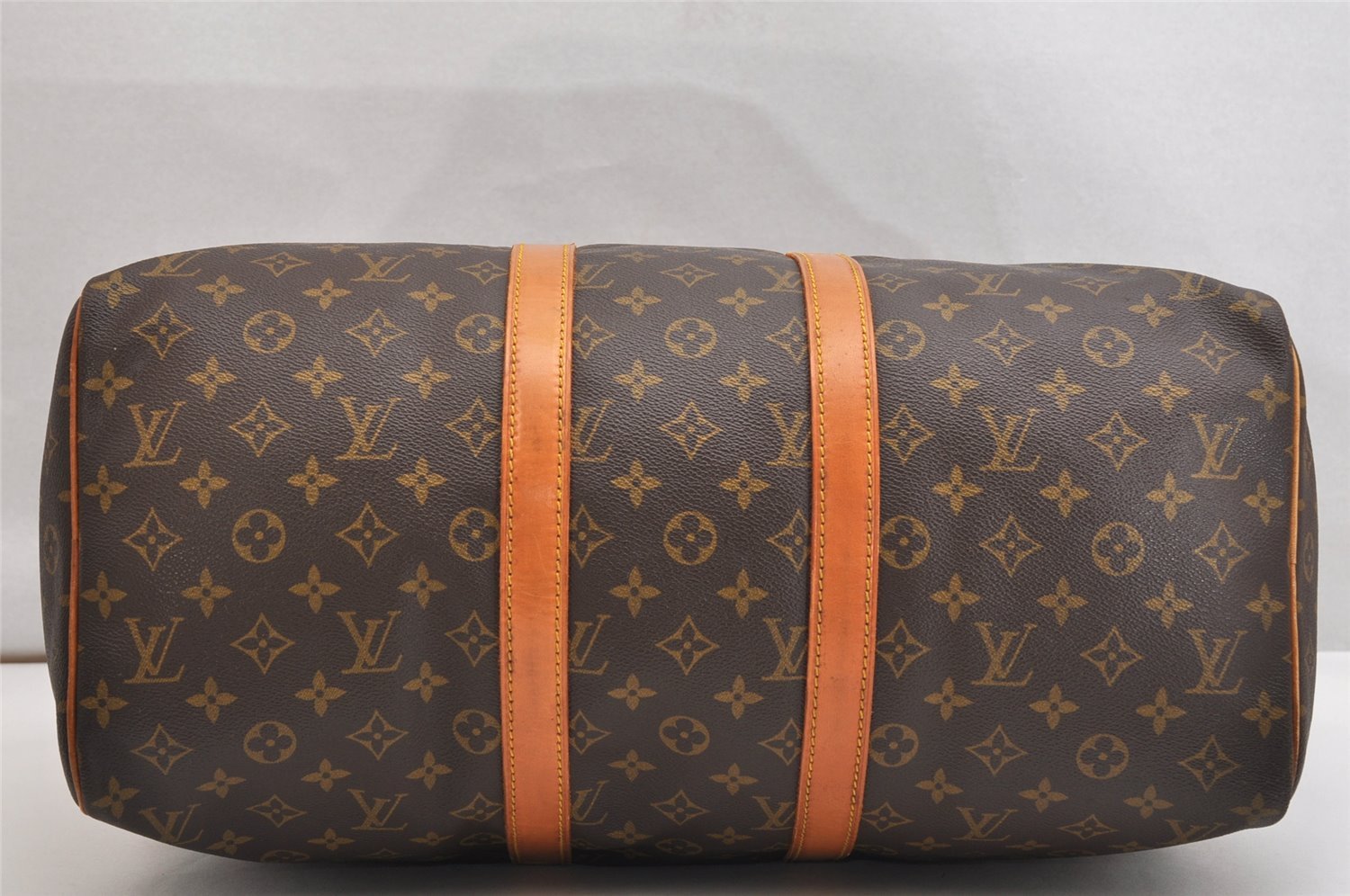 Authentic Louis Vuitton Monogram Keepall 45 Travel Boston Bag M41428 LV 1492K