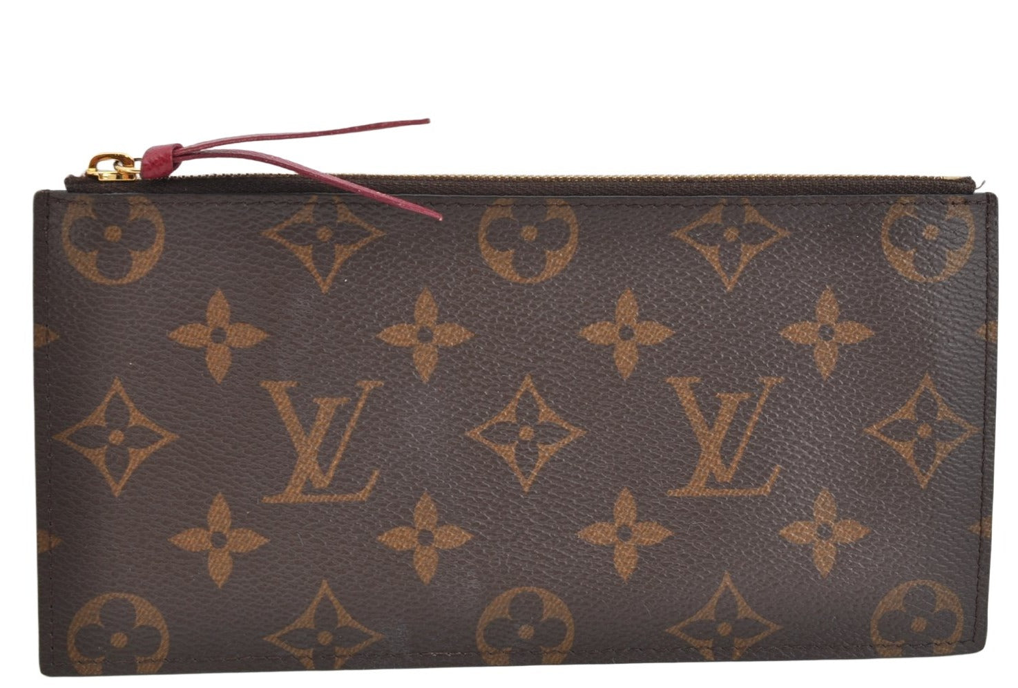 Authentic Louis Vuitton Monogram Pouch Purse For Pochette Felicie LV 1493K
