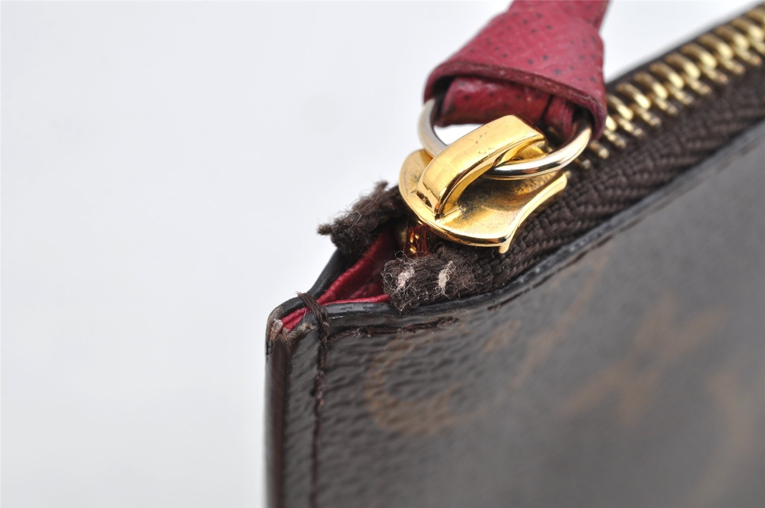 Authentic Louis Vuitton Monogram Pouch Purse For Pochette Felicie LV 1493K