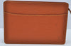 Authentic Louis Vuitton Epi Pochette Homme Clutch Hand Bag Brown M52528 LV 1496I