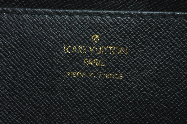 Authentic Louis Vuitton Epi Pochette Homme Clutch Hand Bag Brown M52528 LV 1496I